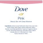 Dove Pink Beauty Bar – Deep Moisturizing for All Skin Types, 3.75 oz (8 Bars)